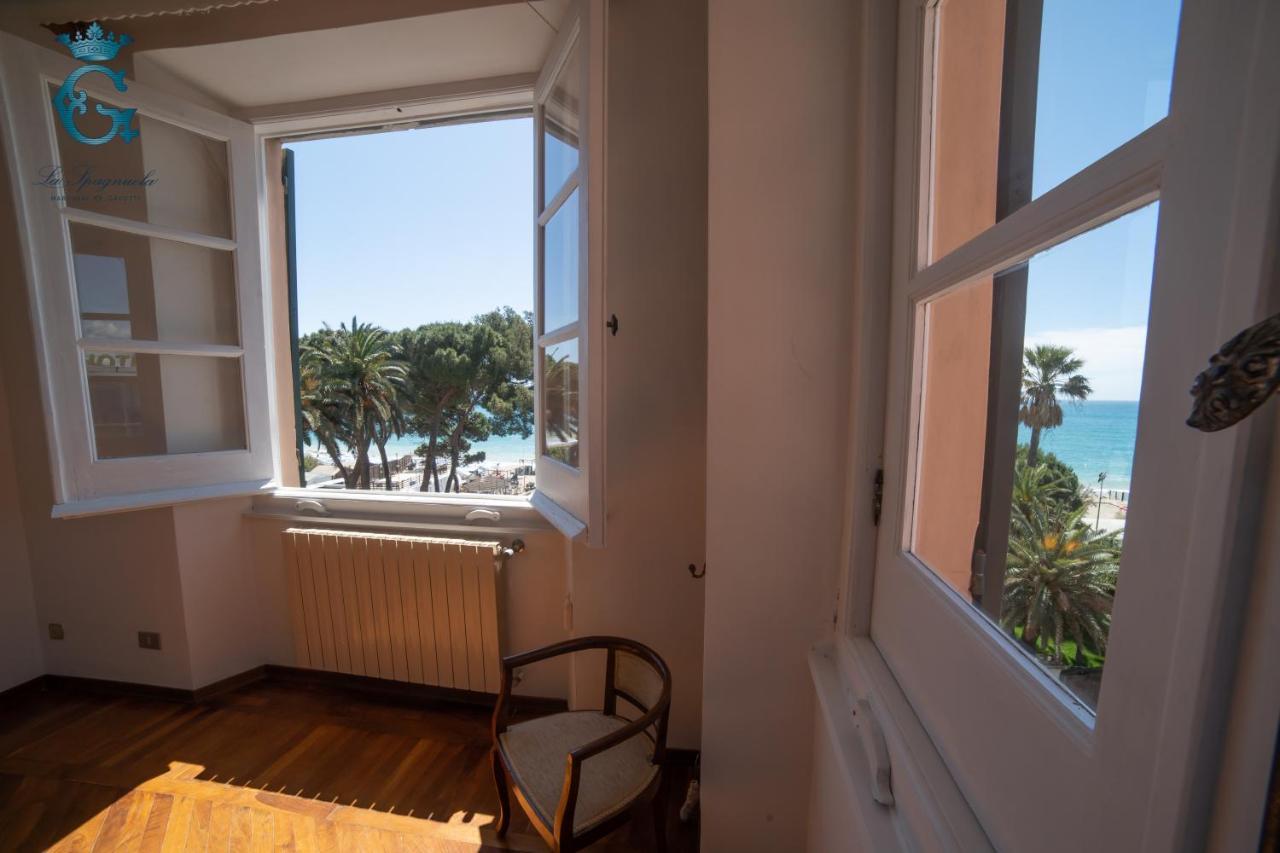 La Spagnuola - Villa Cinquecentesca Sul Mare Con Parco Privato Savona Ngoại thất bức ảnh